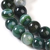 Natural Striped Agate/Banded Agate Beads Strands G-Z060-A01-A19-3