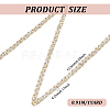 Fingerinspire 1 Yard Crystal Hotfix Rhinestone Bridal Belt Trim Chain DIY-FG0004-44A-2
