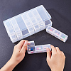 Polypropylene Plastic Bead Storage Containers CON-BC0004-88A-4