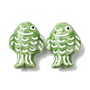 Handmade Porcelain Beads PORC-K010-08K-1