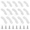 HOBBIESAY 120 Sets 3 Styles Silicone Fixing Clips FIND-HY0003-45-1