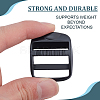 Zinc Alloy Ladder Lock Slider Buckles FIND-WH0366-012EB-3