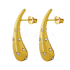 304 Stainless Steel Stud Earrings UP2648-8-1