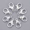 Zinc Alloy Lobster Claw Clasps E105-S-1