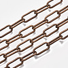 Unwelded Iron Paperclip Chains CH-S125-09B-R-2