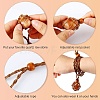 Braided Wax Rope Cord Macrame Pouch Necklace Making NJEW-J007-05-3