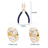 Round Copper Jewelry Wire with 6-in-1 Bail Making Pliers CWIR-YW0001-01-2
