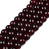 Crackle Glass Beads Strands CCG-Q001-6mm-18-1