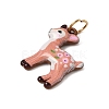 Printed 304 Stainless Steel Pendants SA-CBA59B8-02D-G-2