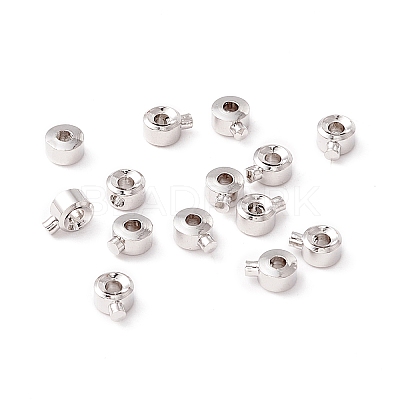 Brass Crimp Beads KK-E280-01P-1