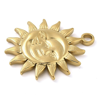 Ion Plating(IP) 304 Stainless Steel Pendants STAS-B075-10G-04-1