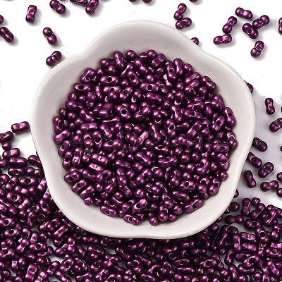 Baking Paint Glass Seed Beads SEED-L011-12A-13-1
