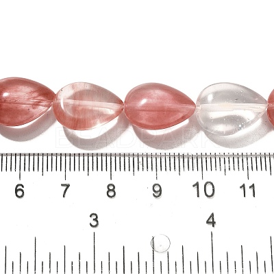 Cherry Quartz Glass Beads Strands G-P561-B09-01-1