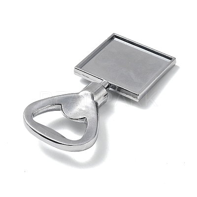 Zinc Alloy Bottle Opener Cabochon Component PALLOY-D312-01P-04-1