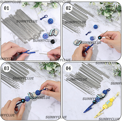 50Pcs Iron Pins FIND-SC0020-71C-1