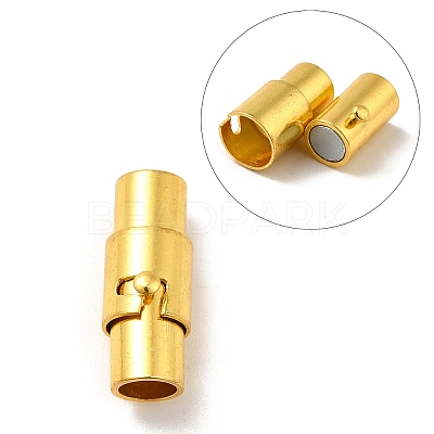 Brass Magnetic Screw Clasps X-MC078-M-1
