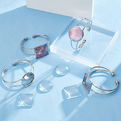 DIY Blank Bangle Making Kits DIY-UN0005-73-1