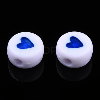 Opaque Acrylic Beads MACR-N008-57B-1