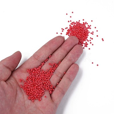 11/0 Czech Opaque Glass Seed Beads SEED-N004-003B-22-1