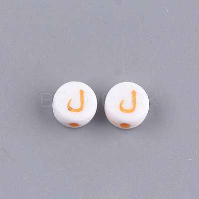 Opaque Acrylic Beads X-MACR-S273-21B-1