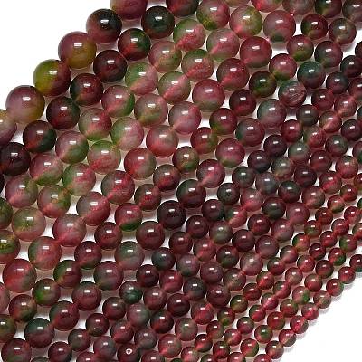 Natural Malaysia Jade Beads Strands G-B165-C03-8mm-1