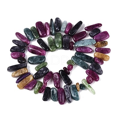 Dyed Natural Quartz Beads Strands G-Q606-24A-1