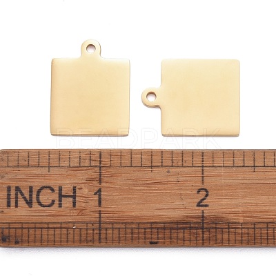 304 Stainless Steel Pendants STAS-I140-23B-G-1