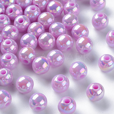 Opaque Acrylic Beads MACR-S370-D8mm-A03-1
