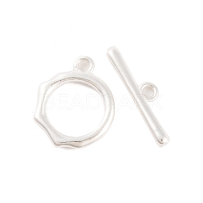 Brass Toggle Clasps KK-U024-02S-1