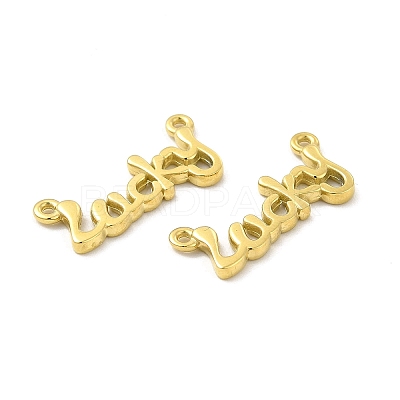 Ion Plating(IP) 304 Stainless Steel Pendants STAS-F284-11G-1