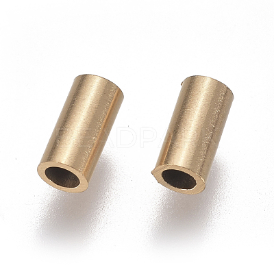 Ion Plating(IP) 304 Stainless Steel Tube Beads STAS-F224-01G-B-1