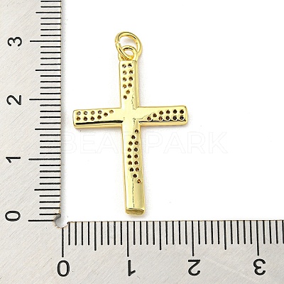 Brass with Cubic Zirconia Pendants FIND-Z023-08A-1