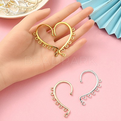 18Pcs 3 Colors Alloy Ear Cuff Findings FIND-YW0004-24-1