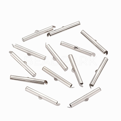 Iron Slide On End Clasp Tubes IFIN-R212-3.0cm-P-1