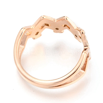 304 Stainless Steel Finger Rings RJEW-J071-02RG-7-1