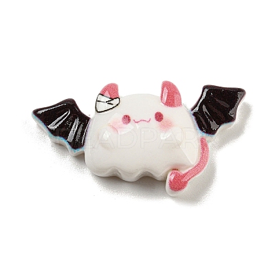 Halloween Theme Opaque Resin Decoden Cabochons RESI-E057-02L-1