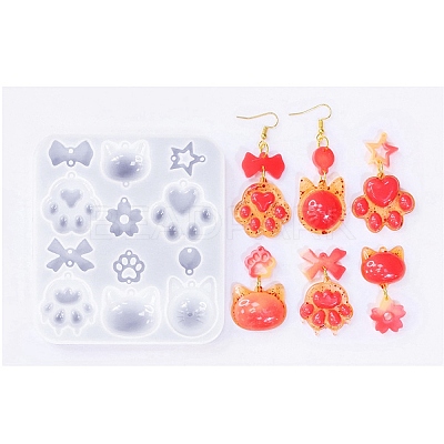 DIY Pendant Molds AJEW-U020-01D-1