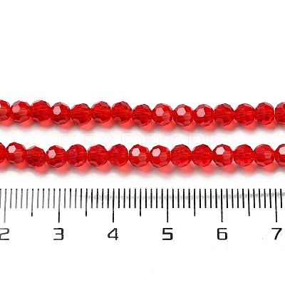 Transparent Glass Beads EGLA-A035-T4mm-D07-1