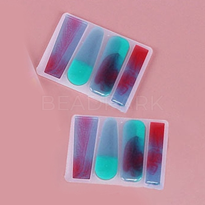 DIY Silicone Hair Clip Molds X-DIY-Z009-07-1