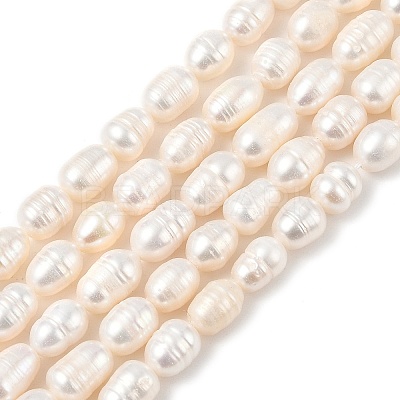 Natural Cultured Freshwater Pearl Beads Strands PEAR-I007-01D-04A-1