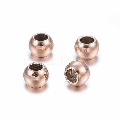 Ion Plating(IP) 304 Stainless Steel Beads STAS-H467-07RG-1