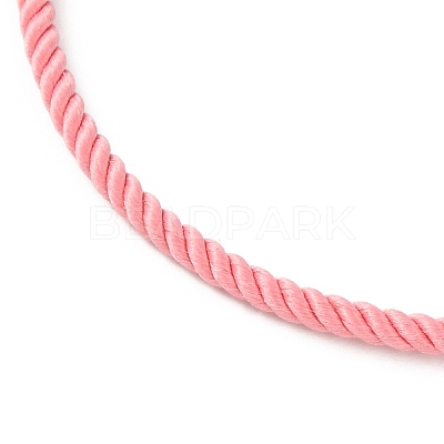 2MM Round Nylon Milan Cord Necklace Makings MAK-F038-C-G-1