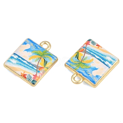 Printed Alloy Pendants AL-CBA49CA-01B-1