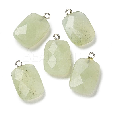 Natural Xiuyan Jade Pendants G-K385-09P-1
