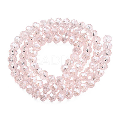 Electroplate Glass Beads Strands EGLA-A034-T2mm-A03-1