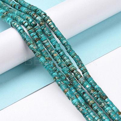 Synthetic Imperial Jasper & Opal Beads Strands G-E185-05-1