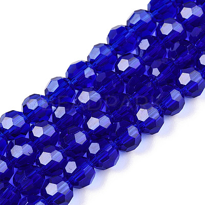 Transparent Glass Beads Strands EGLA-A035-T3mm-D06-1