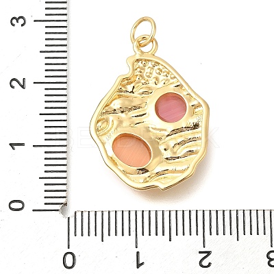Brass Pendants LS-KK-U040-01G-03-1