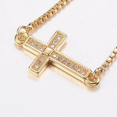 Adjustable Brass Bolo Bracelets BJEW-P200-11G-1