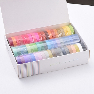 Solid Color Masking Tapes DIY-G016-C-1